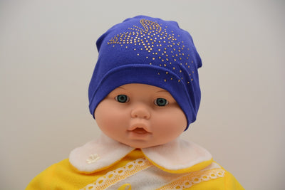 Limited Edition Soft Baby Girl Beanie Hat Cotton Blend Infant NB-3 Months; 3-6 Months - Footsis.com